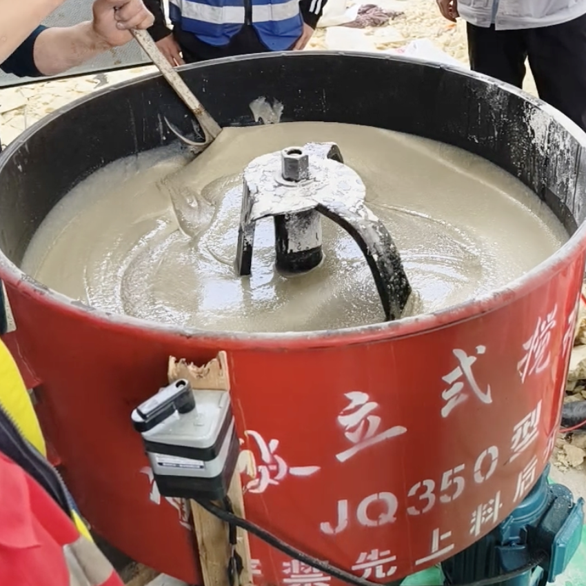 永丰汽轮机余热压缩机导热油设备底座耐高温环氧树脂灌浆料